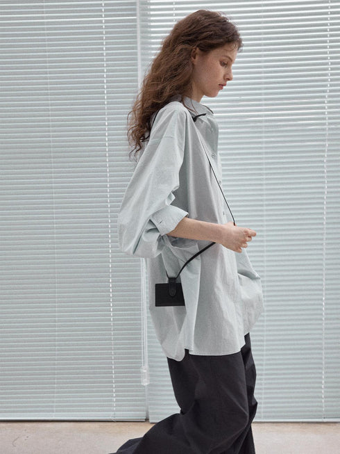 Chemise à ligne dégradée